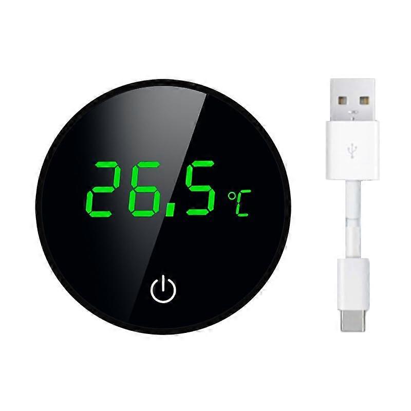 Aquarium Thermometer, Touch LED Display Aquarium Thermometer, High Precision, Rechargeable