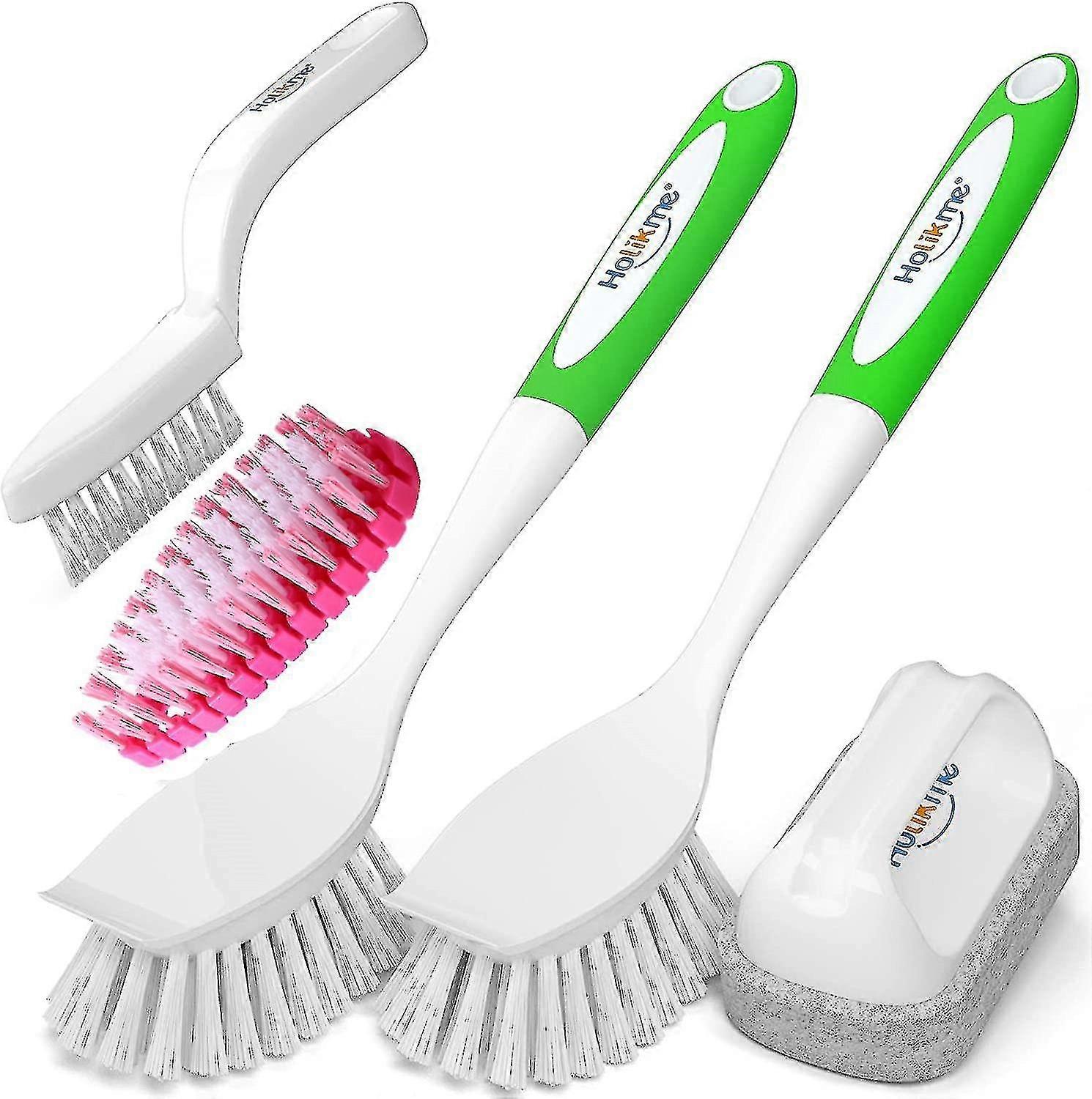 5 Pack Household Deep Cleaning Brush Set-kitchen Cleaning Brushes