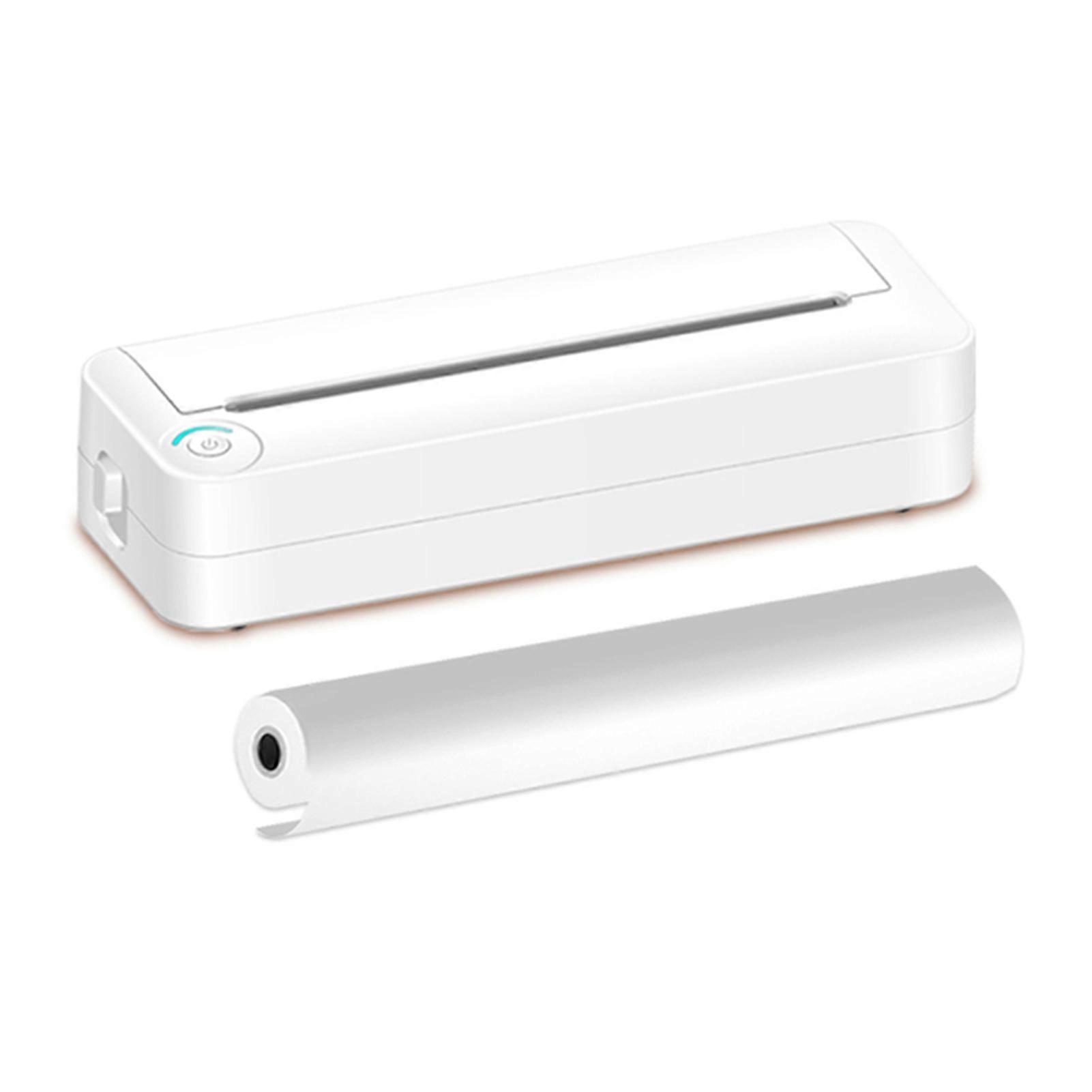 Wireless Connection Inkless Printer Rechargeable Easy Carry Printer for Labels QR-Code