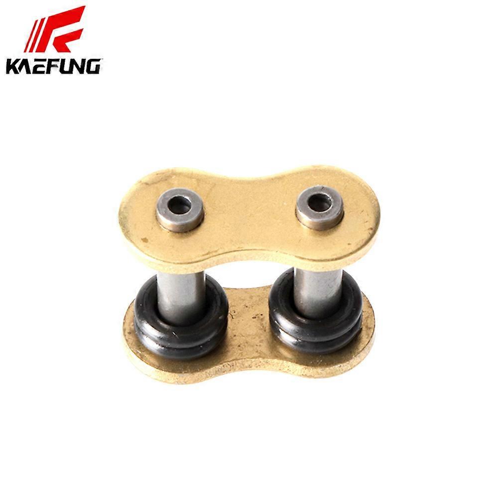 Compatible 428 520 525 530 Chain Link Gold Chains Rivet Connecting Link Motorcycle Sprockets Replacement Parts Accessorry With