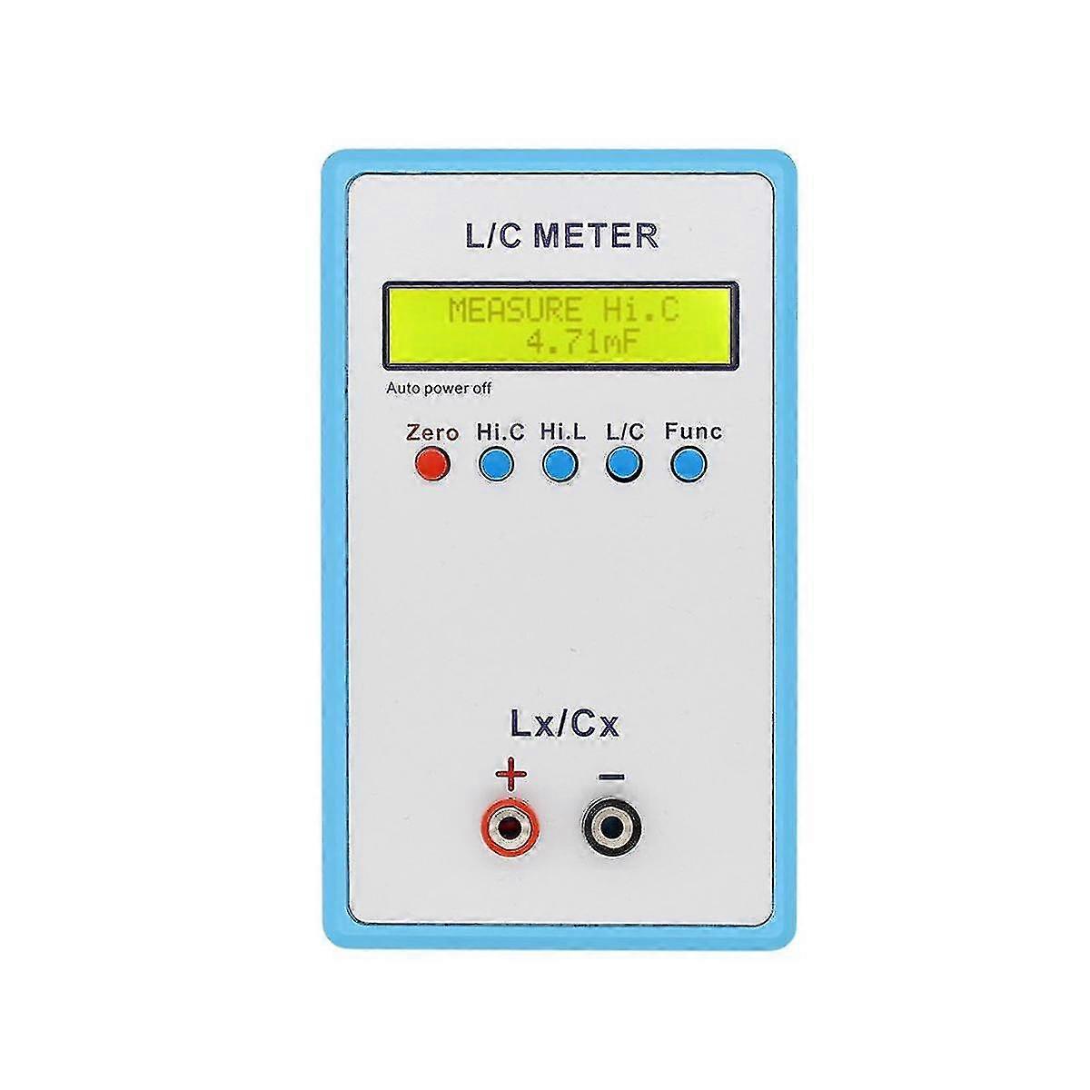 Lc-200a Handheld-Induktivität & Kondensator Digitales LCD-Kapazitäts-Induktivitätsmessgerät Lc Meter 1PF-100MF 1UH