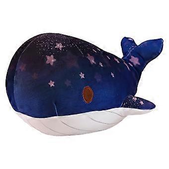 Aquarium Dream Rainbow Starry Sky Whale Pillow Little Star Colorful Whale Plush Doll Gift for Children and Girls