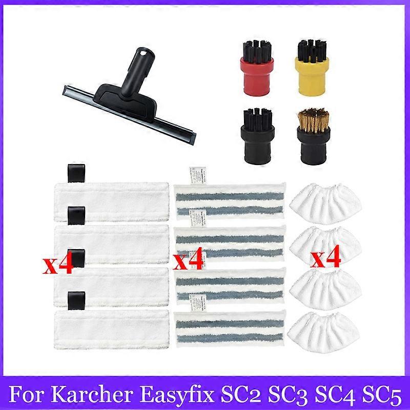 Nye mikrofiber dampmoppehoveder Dampmoppeklud til Karcher Easyfix SC2 SC3 SC4 SC5 tilbehør til håndholdte støvsugerdele