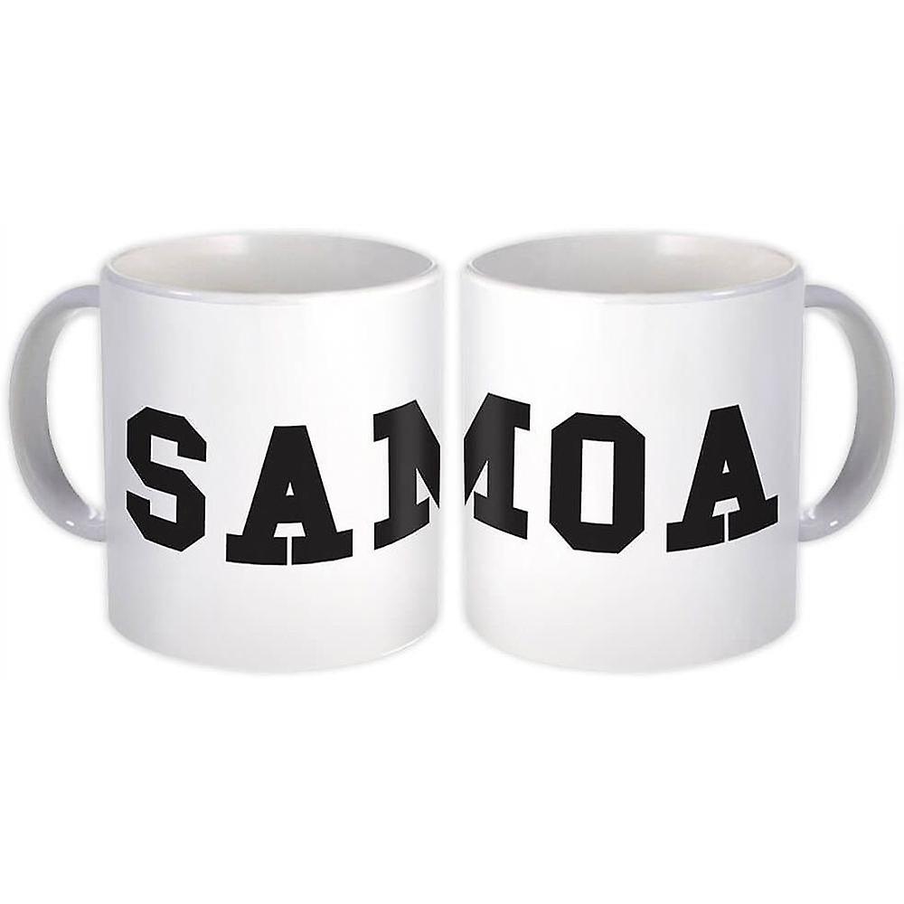 Hediye Kupa: Samoa Bayrağı