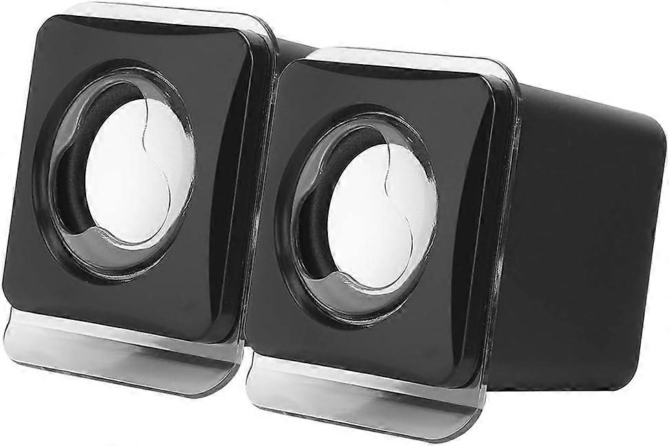 Surround Stereo Lyd Effekt Mini Højttaler til Stationære Computere