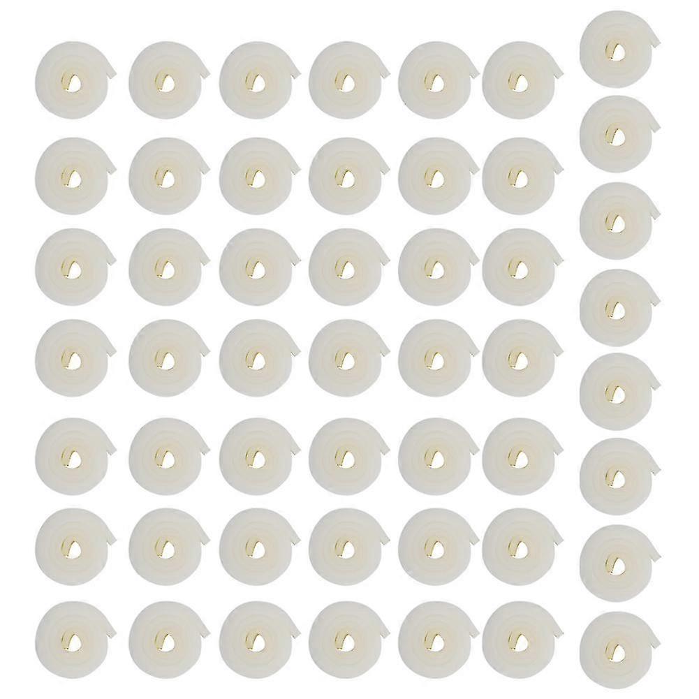 50pcs Hydroponic Nursery Sponge Soilless Planting Seedling Sponge For Greenhouse 2.5x100cm