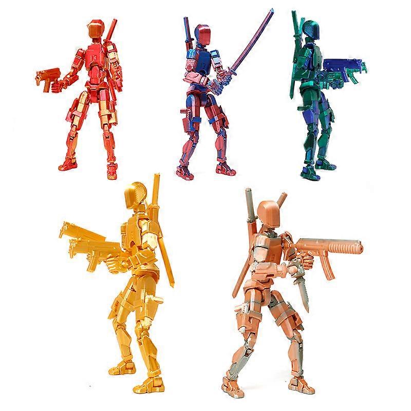 3d Printed 3rd Generation Dummy Toy Model Diy Full Body Decompression Tool Titan 13 Action Figure