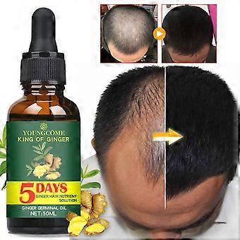 Ginger Essence Hair Growth Products Fast Regrowth Oil Serum Hair Loss Medicine Enhancer Care Beauty Scalp Treatment,11