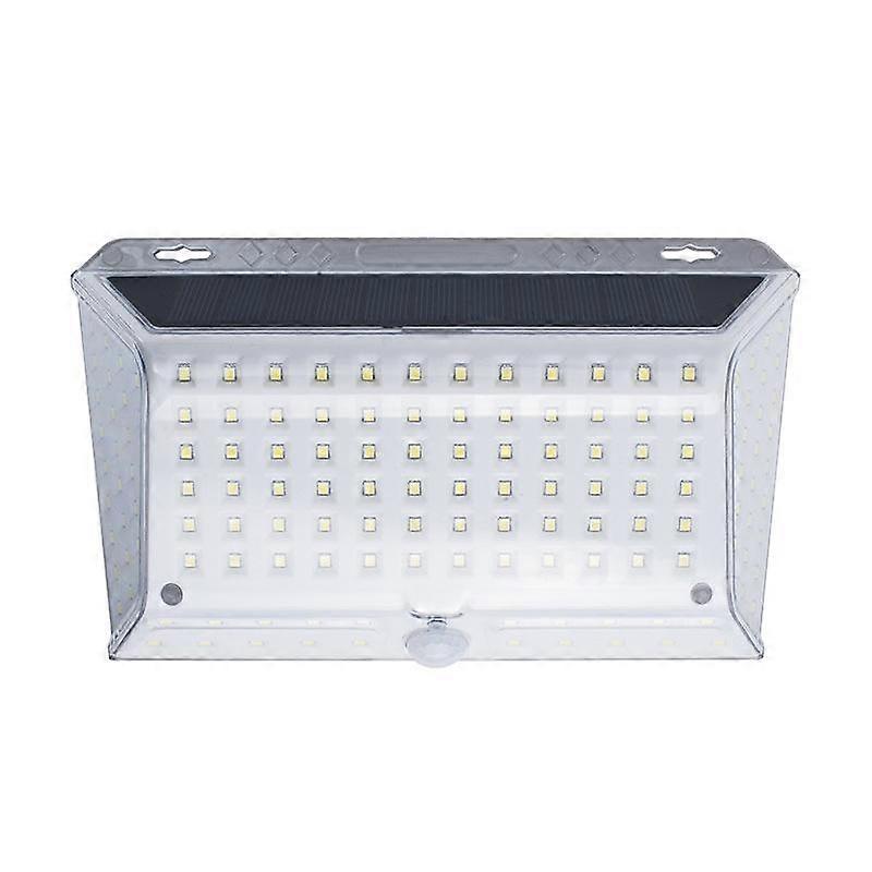 142 LED Solar Powered PIR Motion Sensor Wall Security Light Yard Garden Lamp