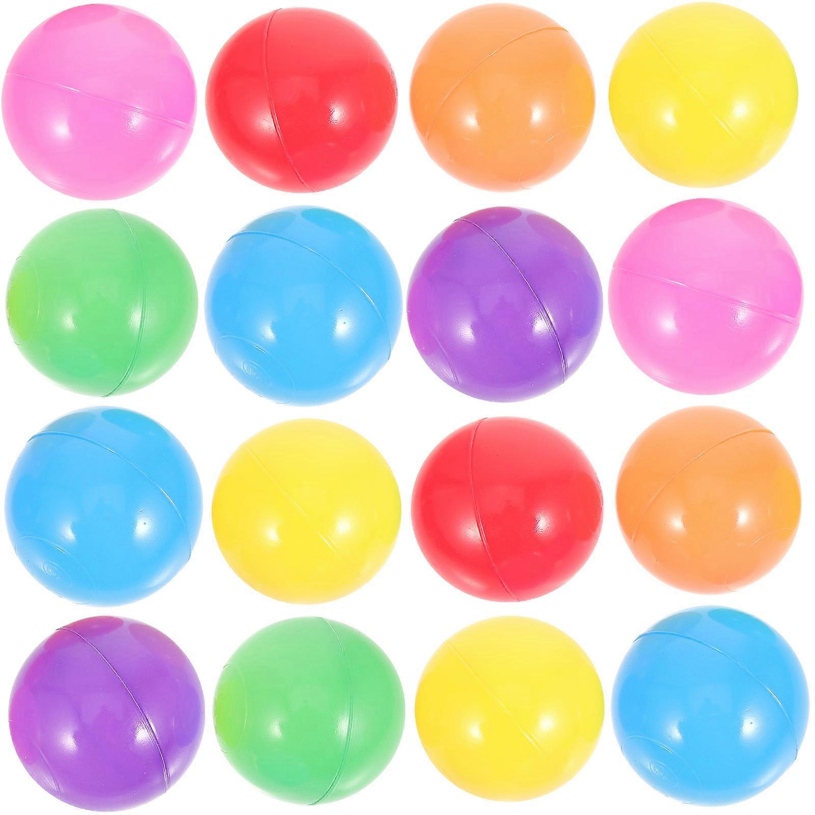 50pcs μπάλα μπάλα λάκκο χρωματισμένο ωκεανό μπάλες πισίνα παιχνίδι παιχνίδι πισίνα πλαστικό παιχνίδι σφαιρών