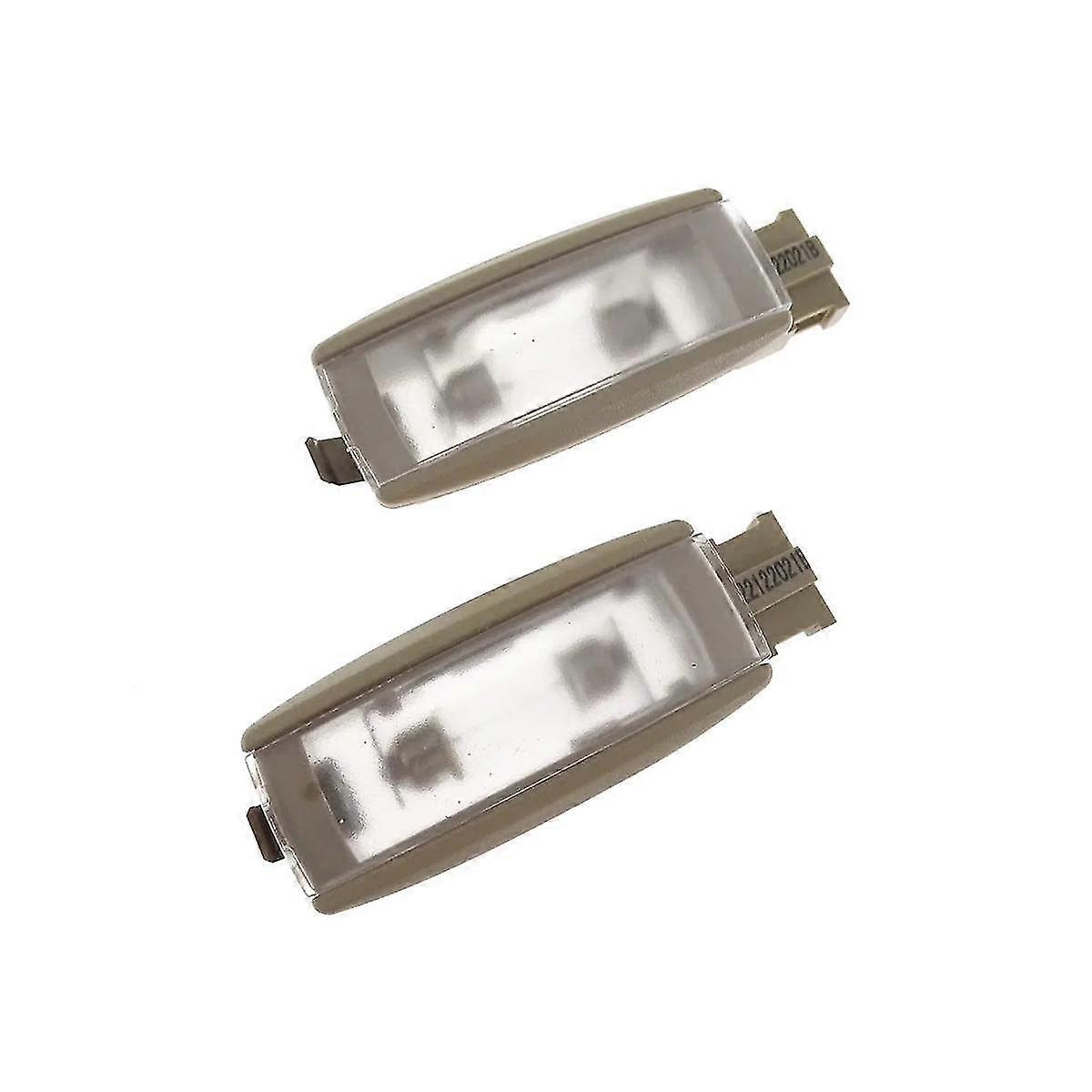 2pcs Dome Lamp Reading Light For B6 B7 Cc Golf 5 Mk6 Mk7 Interior Lights 1kd947109a Beige