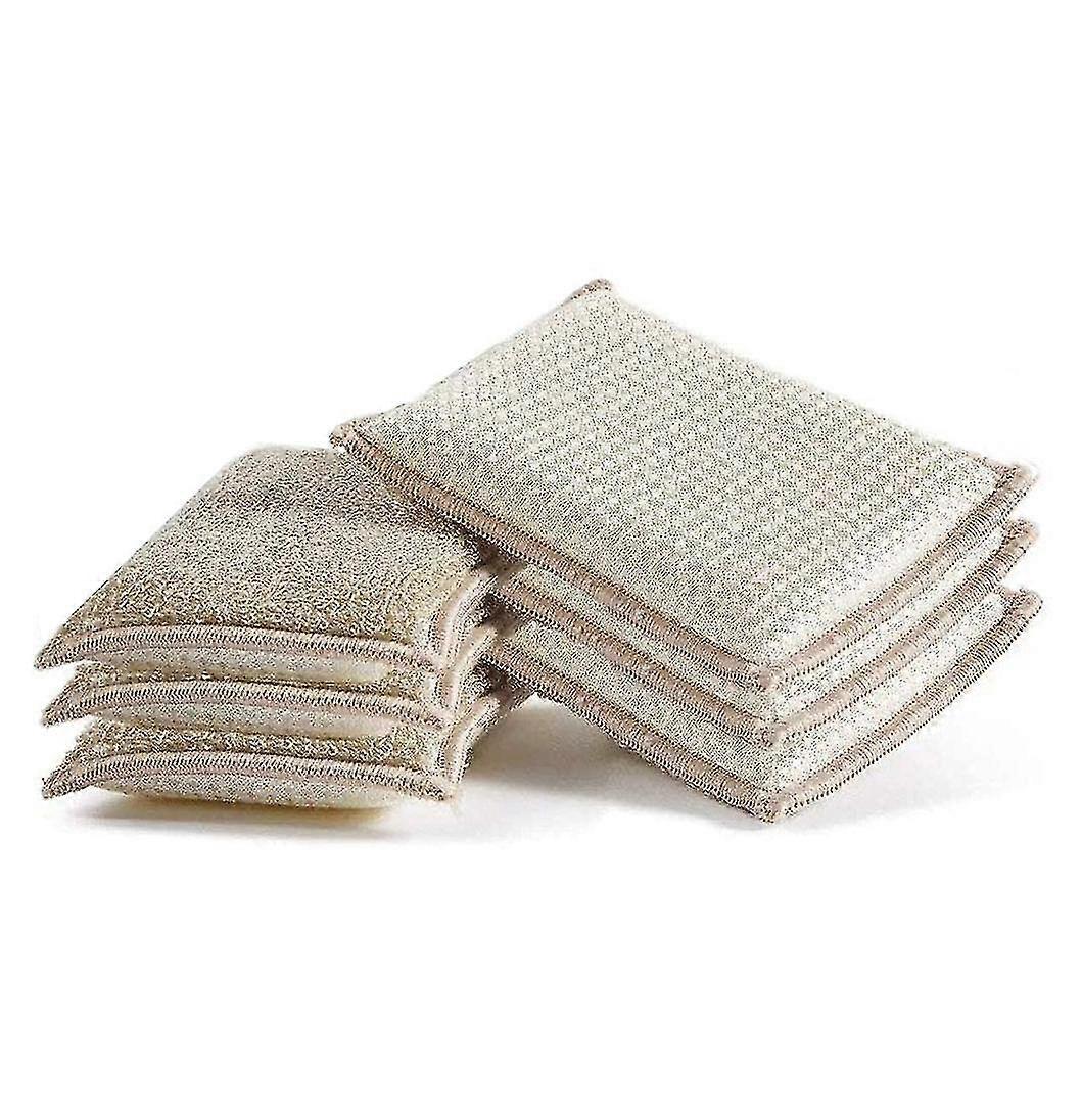 Bamboo Natural Absorbent Sponges Kitchen Cleaning Sponges