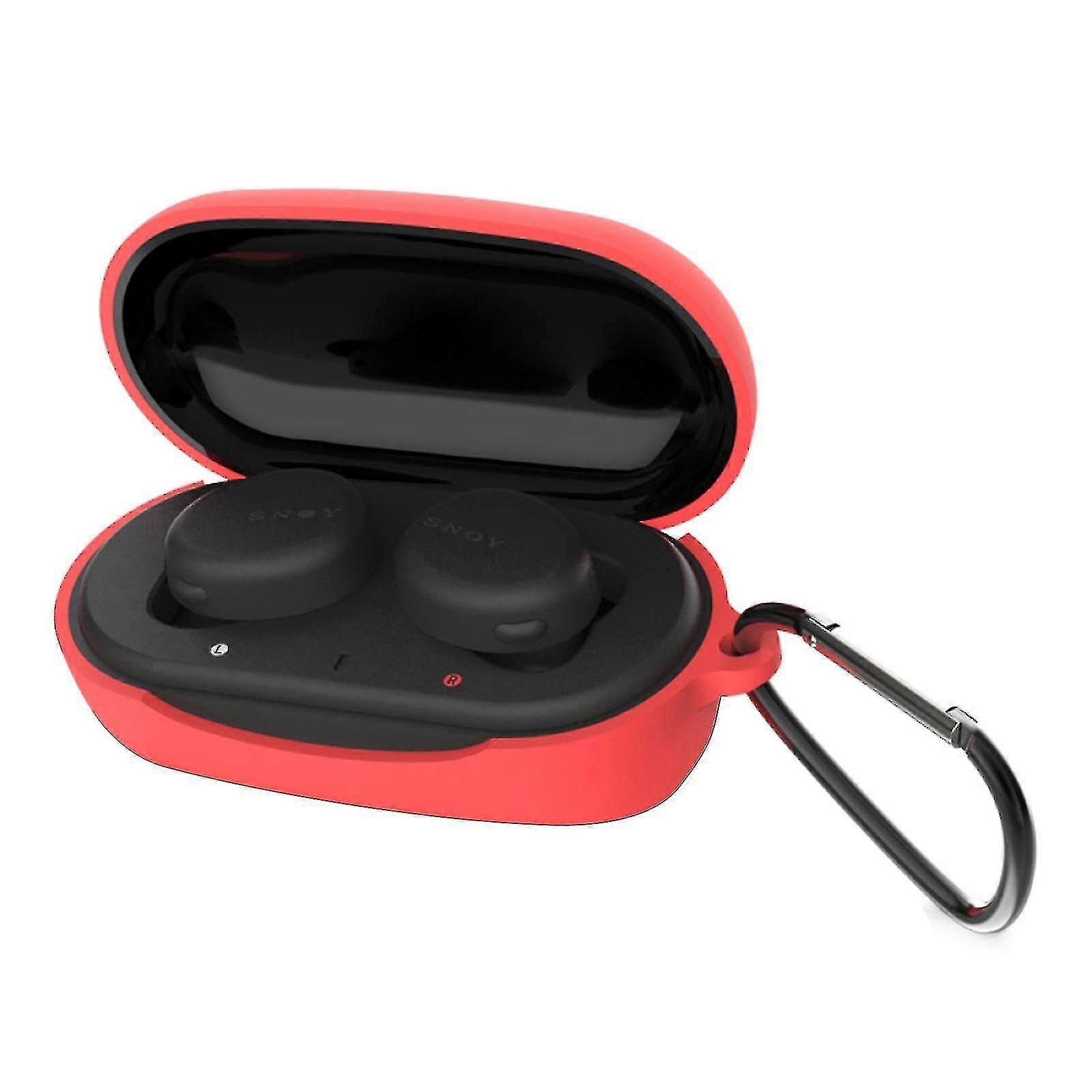 Zmdのイヤホンのケースの固体反滴のシリコーンのイヤホンの保護ケースソニーWf-xb700のための