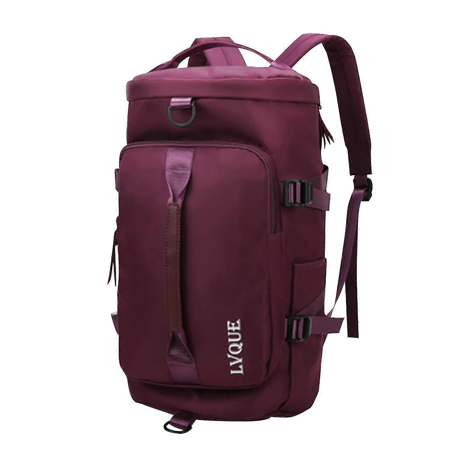 Women's Gym Bag - 3-in-1 Sports Duffle Bag, Backpack, And Travel Bag With Shoe Compartment