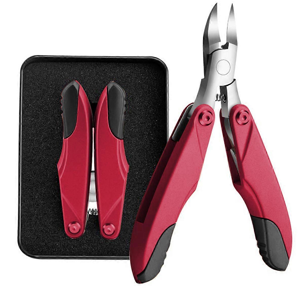 Nail Clipper - Stainless Steel Multifunction Foldable Olecranon Toenails Trimmer