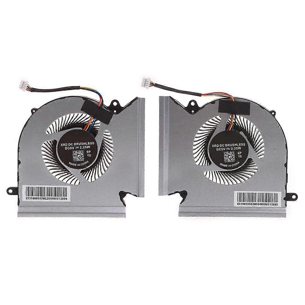 for MSI GE66 GP66 MS-1542 Laptop CPU Cooling Fan 5V 1A 4pin GPU Radiator
