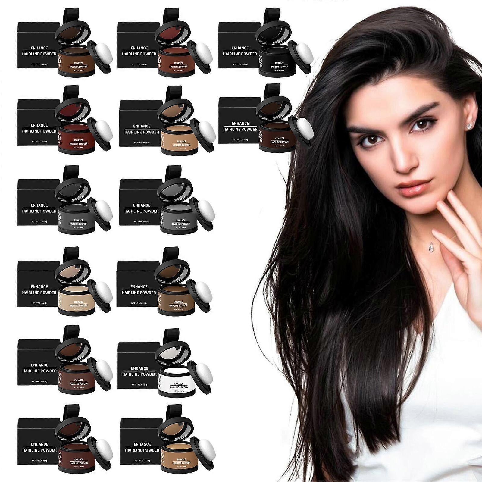 Ligne de cheveux instantanée Poudre Hairline Cover Up Poudre Ombre de cheveux Racine de cheveux Retouche Up