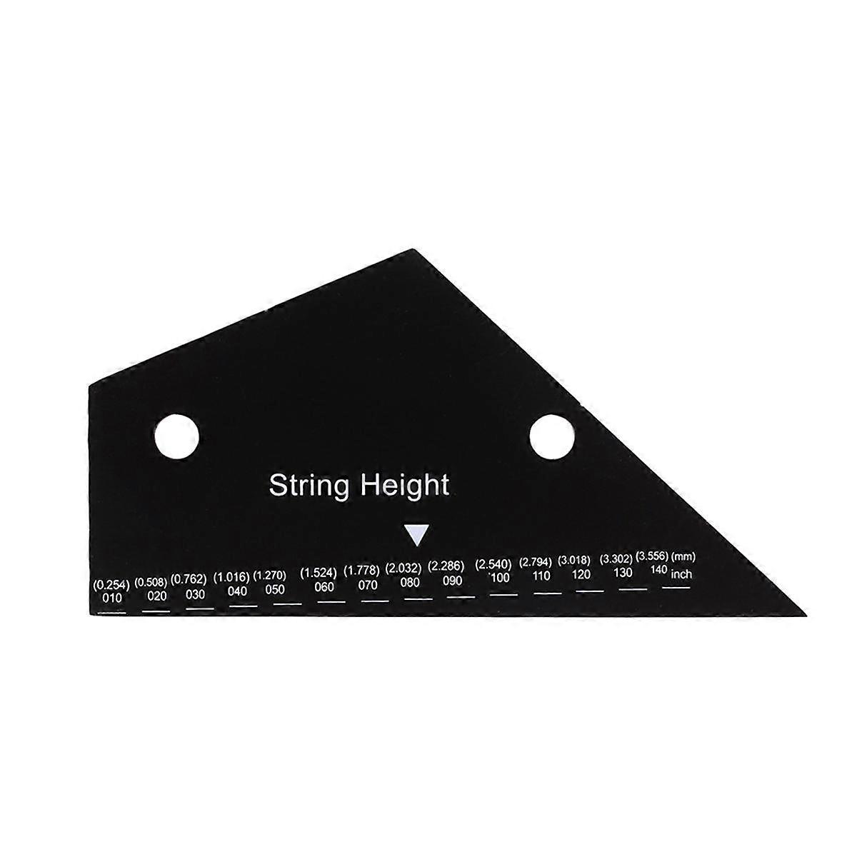 Guitar Fret Leveling Ruler Acoustic Guitar Fingerboard Straight Luthiers Tool String Action Ruler Measuring Ruler