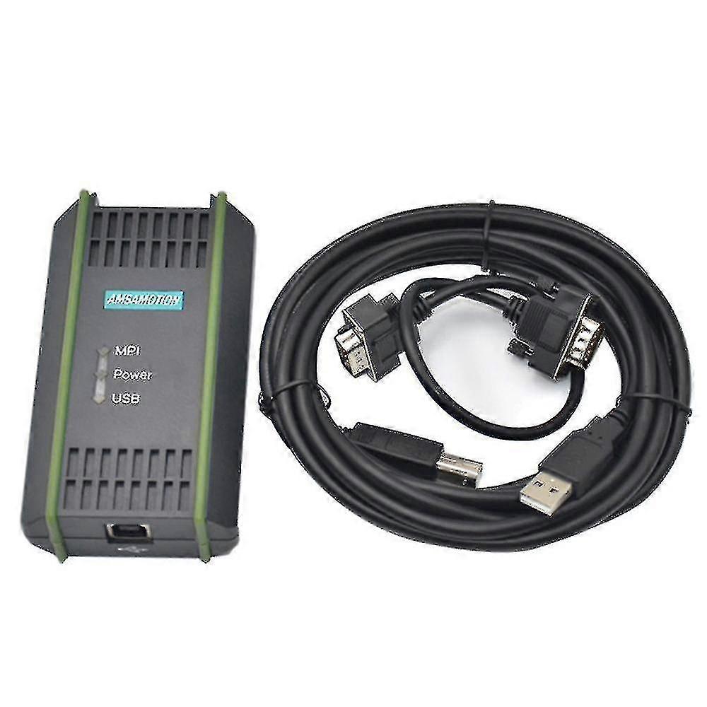 Usb Programming Cable Compatible With S7-200/300/400 Plc Rs485 Profibus Mpi Ppi Communication Replac