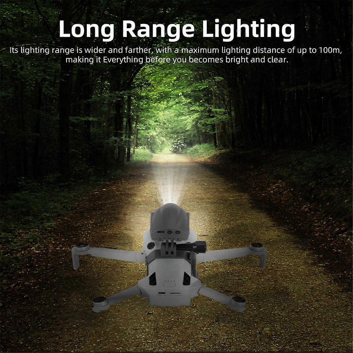 for Mini 4 Pro/Air 3 Searchlight Burst Light Drone Multifunction Universal Upgrade Model Night Flight Lights