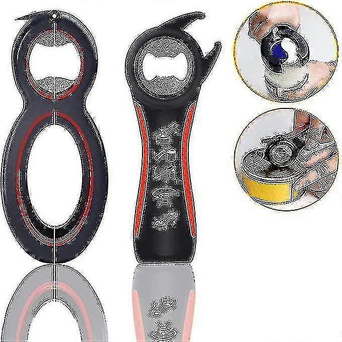 2 Pack Multi Function Jar Openers Tool Set-