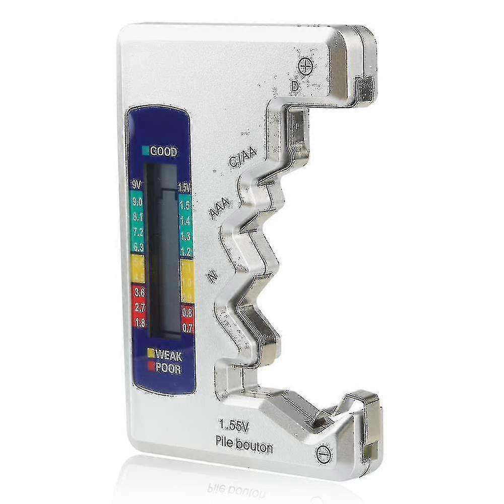 Universal Battery Tester Digital Battery Checker Battery Capacity Level Detector