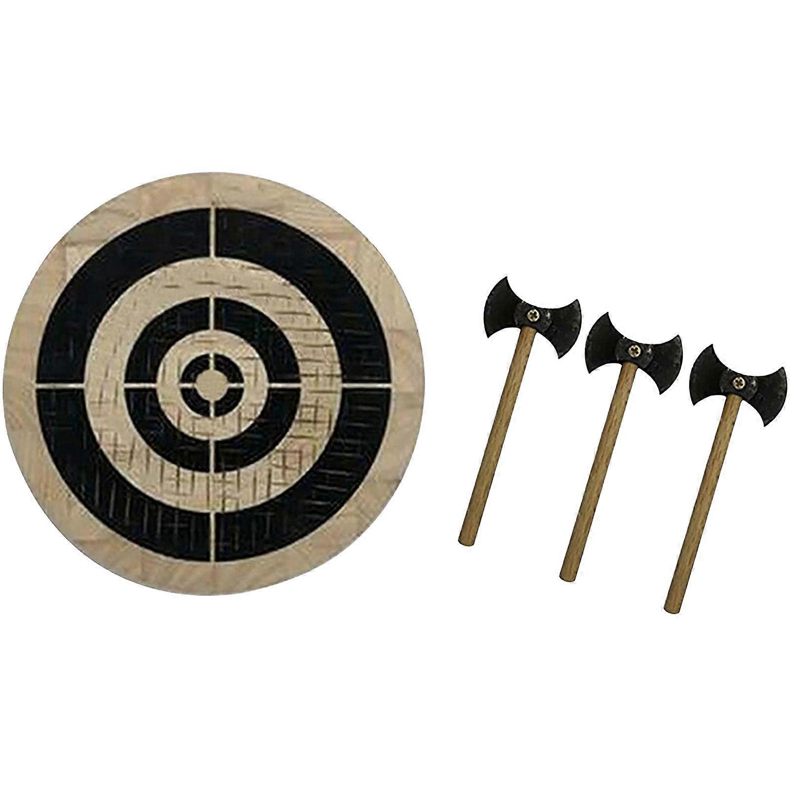 Backyard Axe Throwing Game Wooden Dart And Axe Toy Game  Throwing Hatchet Game  Party Game Outdoor Target Game for Party Camping