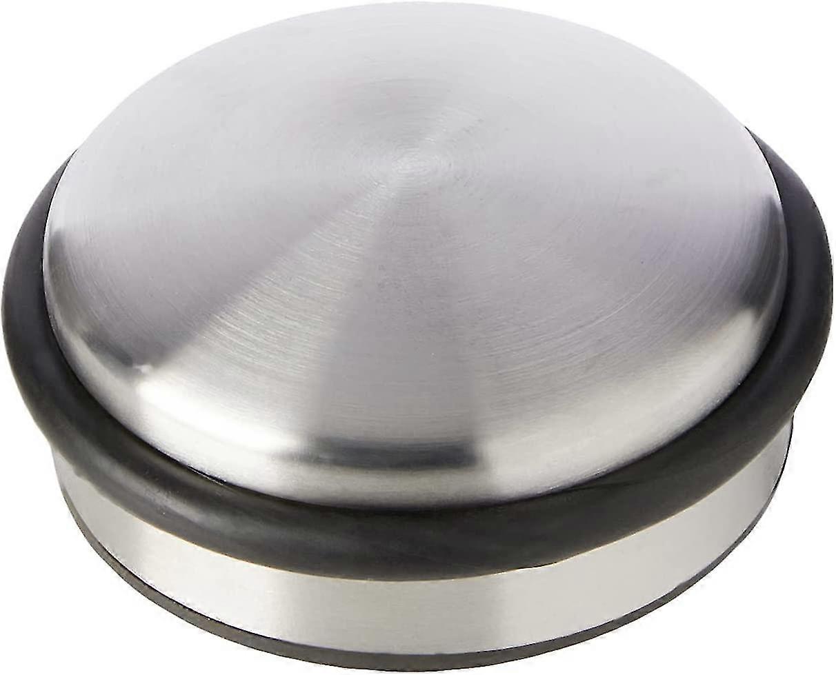 Tope de puerta resistente de acero inoxidable con acabado cromado