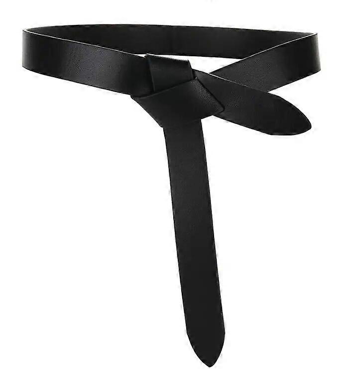 Cinture di pelle di mucca nodo di design più recente per le donne cinghia annodata in pelle reale lunga cintura in abito genuino lungo cintura donna cinture
