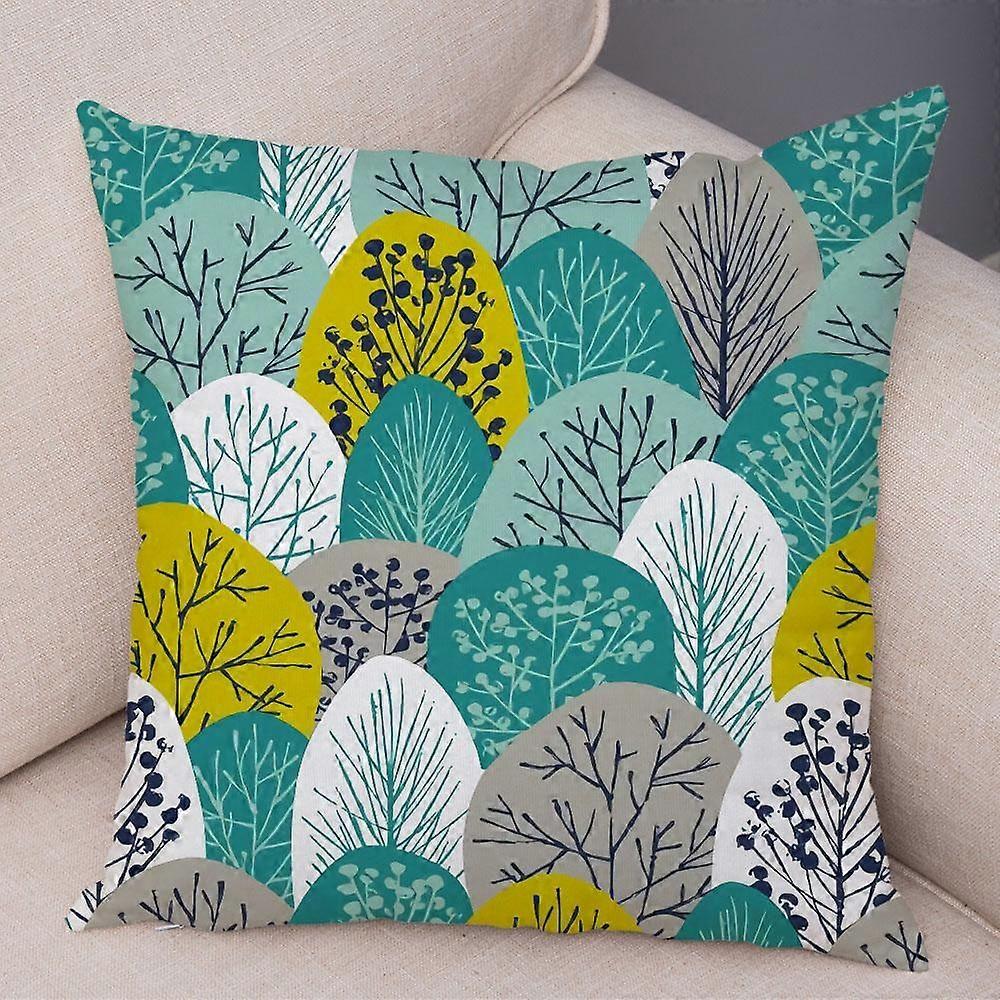 Print Pillowcase Sofa Cushion Cover Design Style -552
