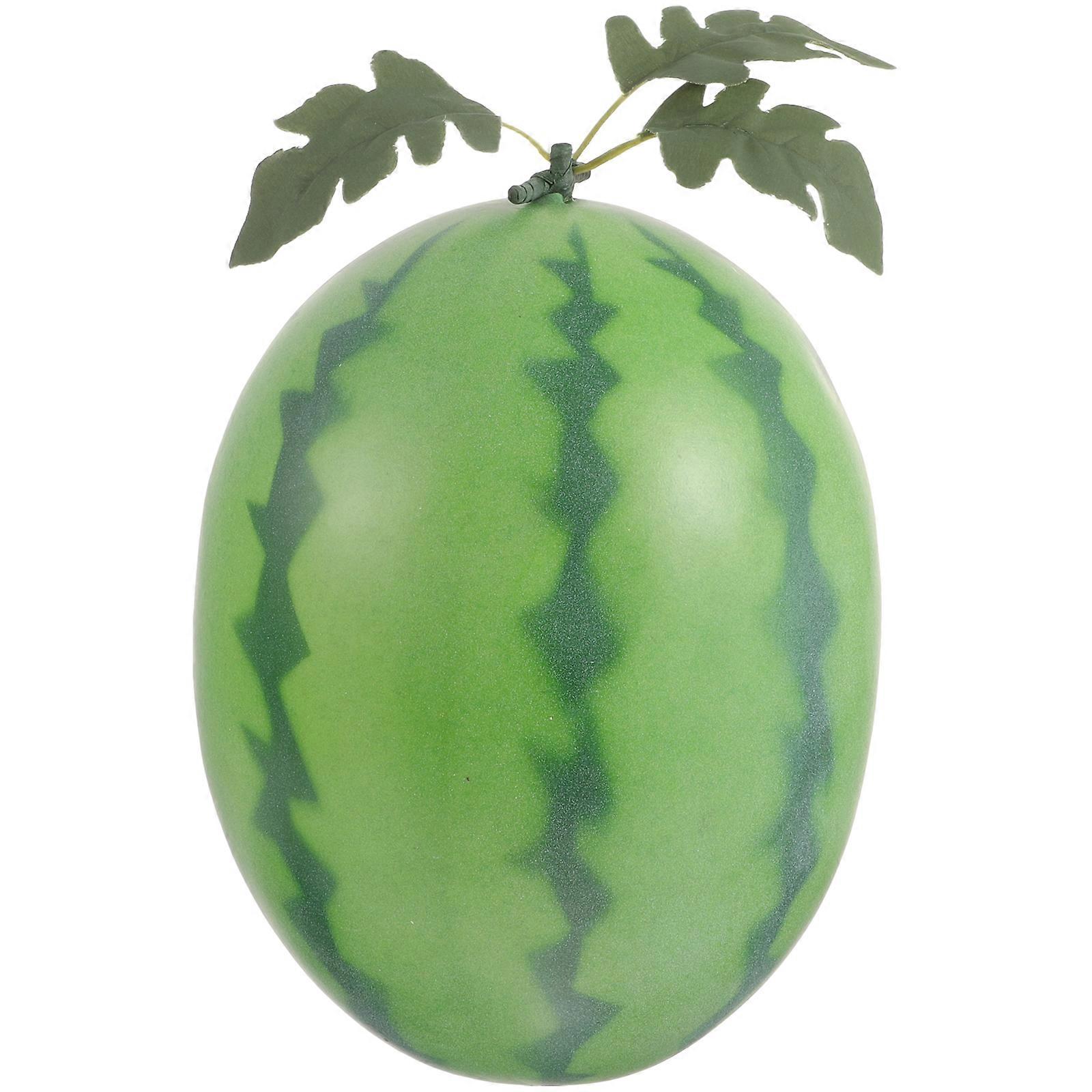 Fake Watermelon Model Supermarket Artificial Watermelon Model Decorative Studio Prop