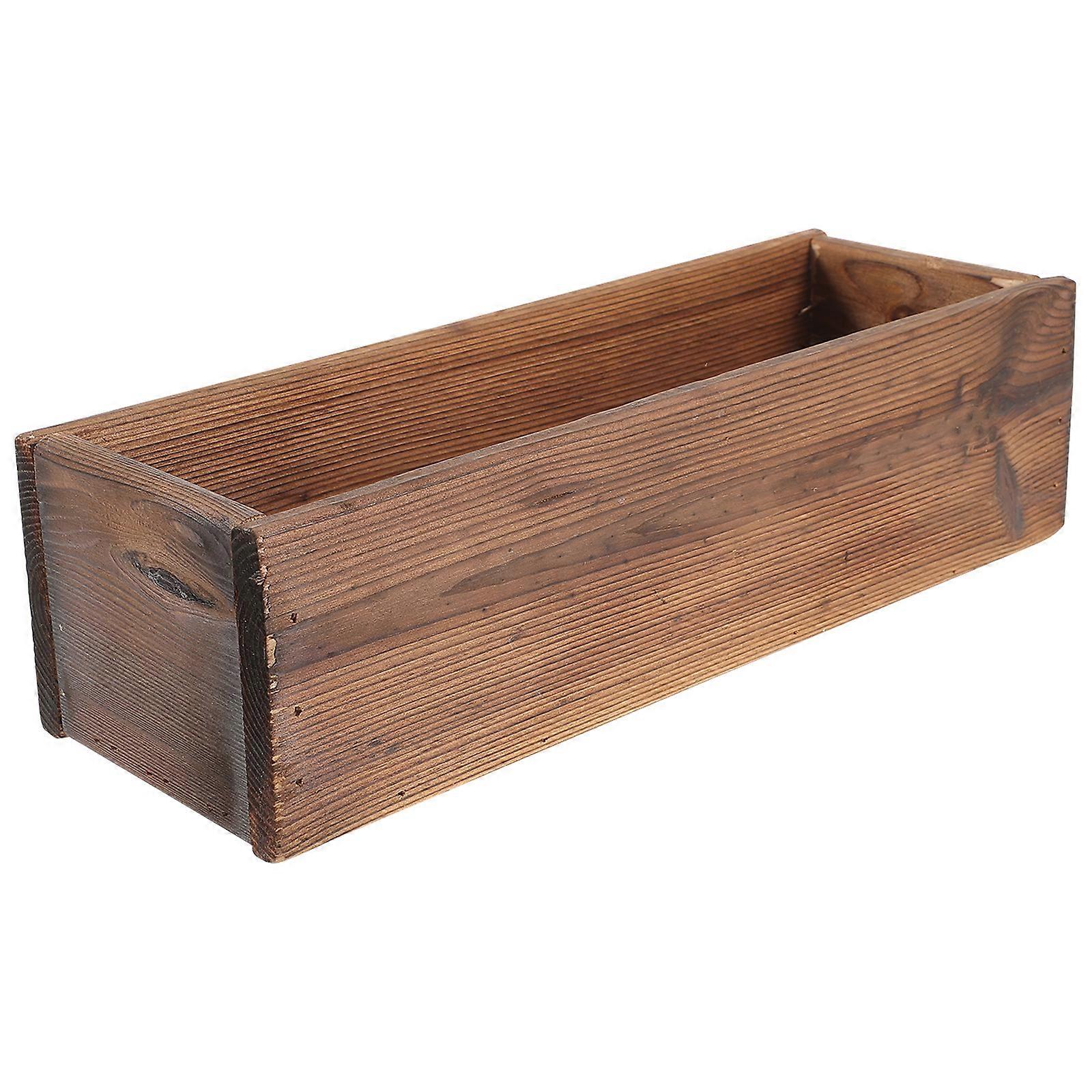 Wooden Flower Planters Patio Planters Flower Pots Plant Pot for Garden