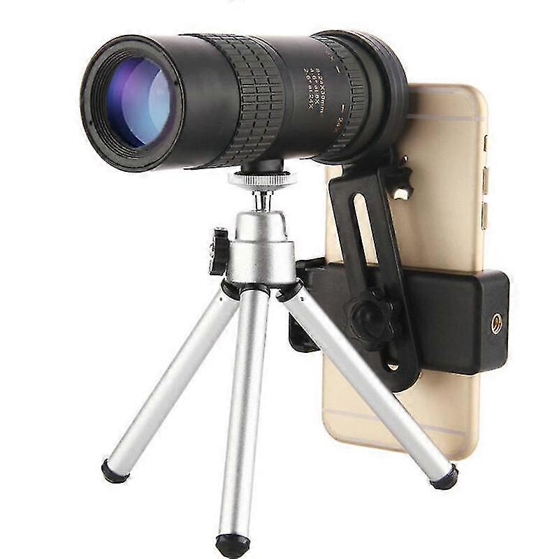 Monocular Telescope,10-30x25 Infinite Zoom Hd Monocular Telescope For Hiking, Hunting, Camping, Bird