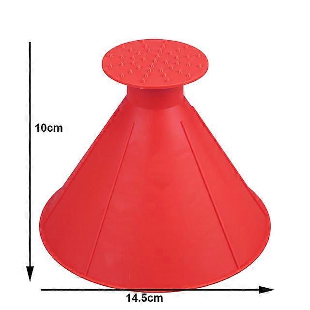 Windshield Ice Scraper for Car Window Ice Scraper Remove Snow Shovel Cone Shaped Funnel Round Scrapers Cleaning Snow Tool
