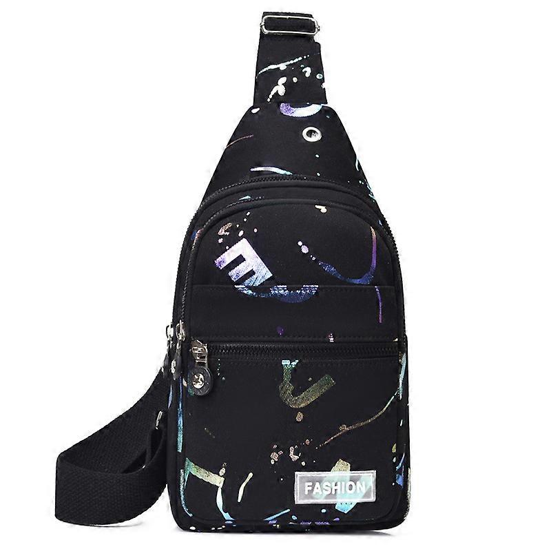 Versatile crossbody bag with multiple pockets, small chest shoulder bag, zero wallet, mobile phone bag