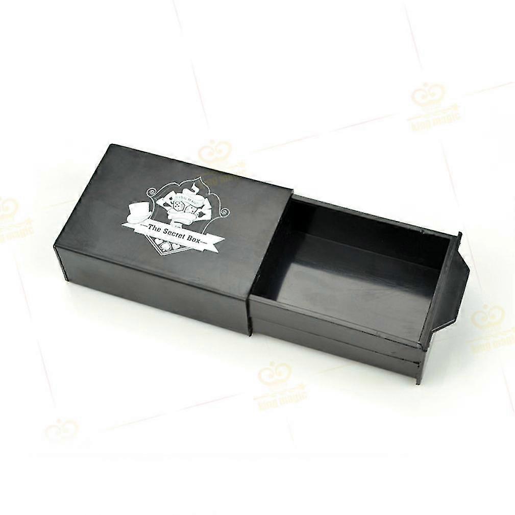 Cool Magic Black Box Vanished Box Puzzle Box Magic Tricks Überraschungsbox Kinder Spielzeug
