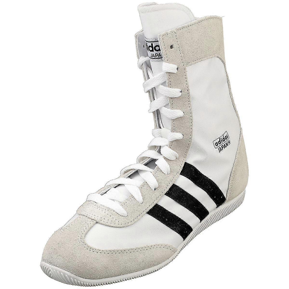 adidas Japan H 女式拳击鞋 白色黑色