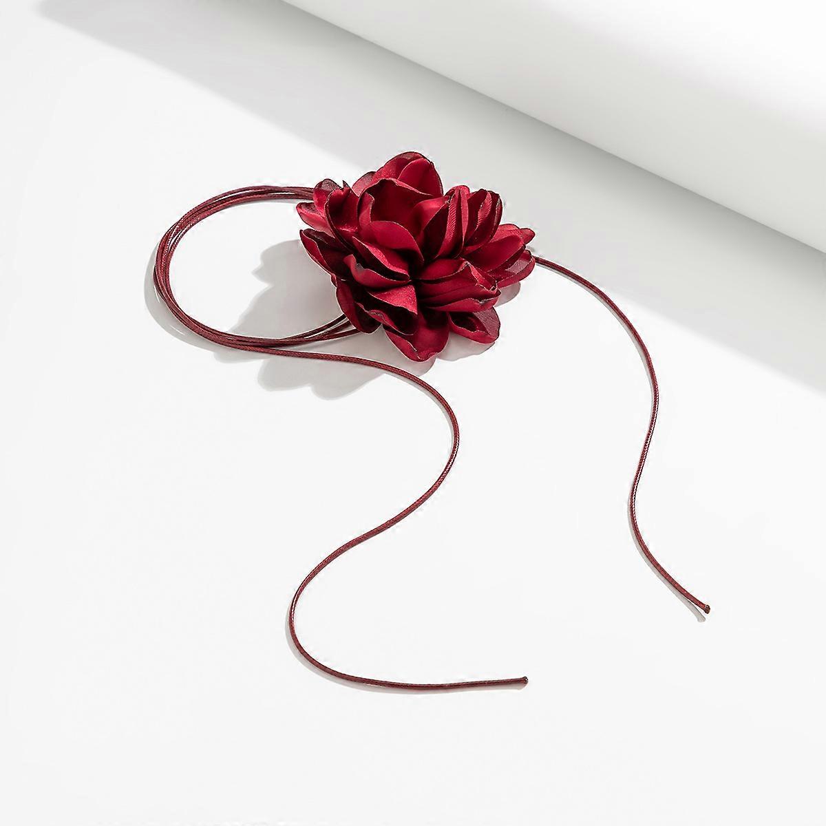 INF Satinstoff Übertriebene große Blumenbrosche