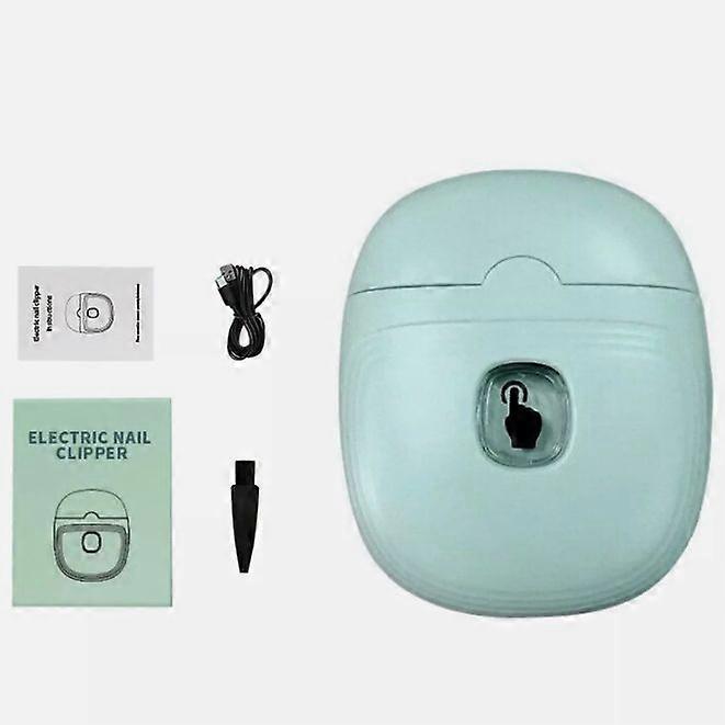 Portable Electric Nail Clippers Automatic Nail Trimmer USB Rechargeable Fingernail Cutter For Baby & Adults