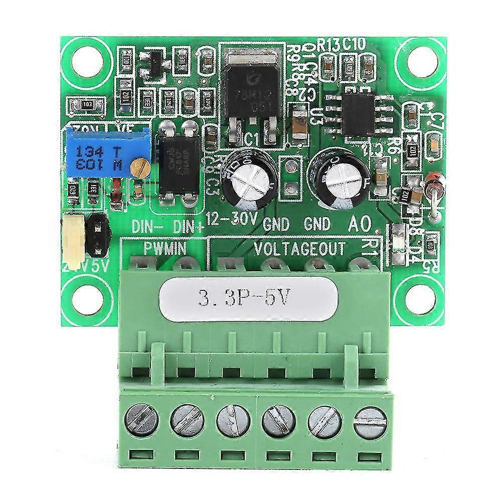 3.3v Pwm Signal To 0-5v Voltage Converter D/a Digital-analog Plc Module