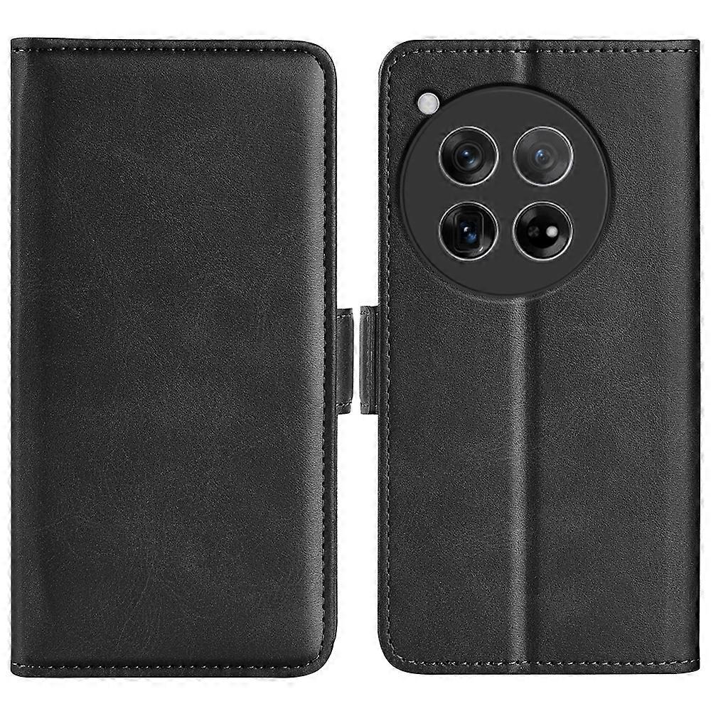 Dual-side Magnetic Buckle Horizontal Flip Leather Phone Case