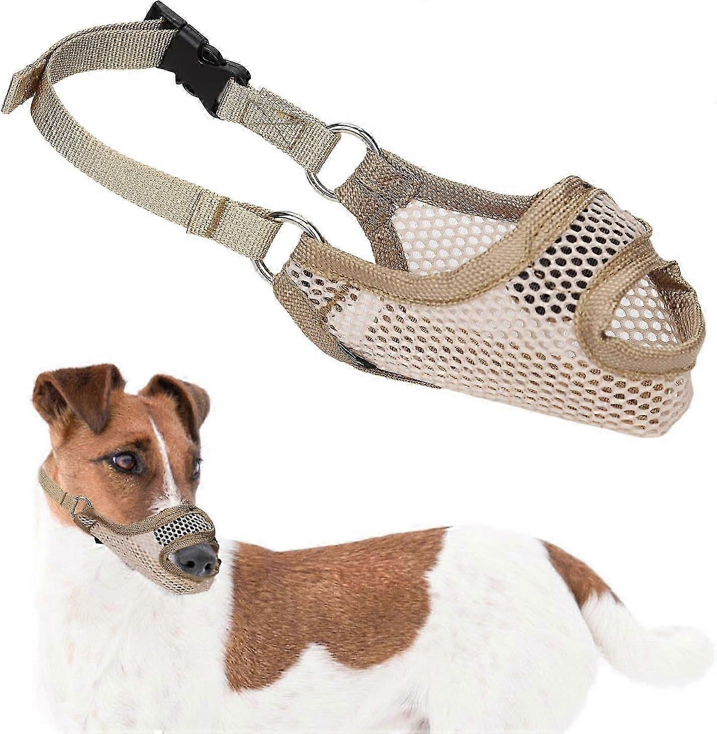 Muzzle for Large Middle Small Sized Dog, Breathable Dog Muzzle Anti Biting with