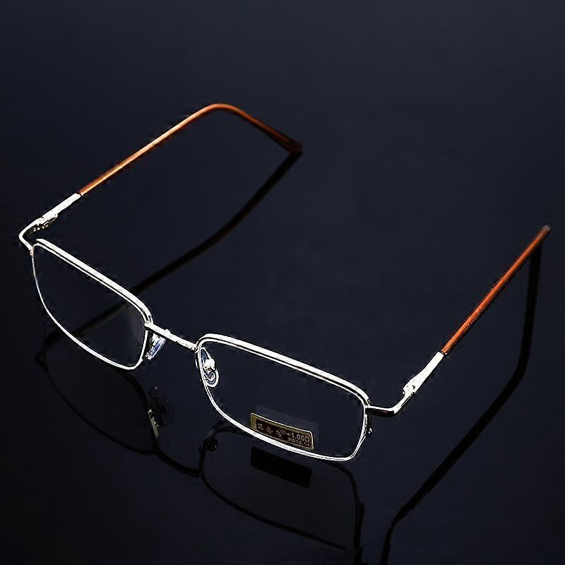 Rectangular Frame Reading Glasses Men Unisex Presbyopia Eyeglasses +0.5 +1.0 +1.5 +2.0 +2.5 +3.0 +3.5 +4.0