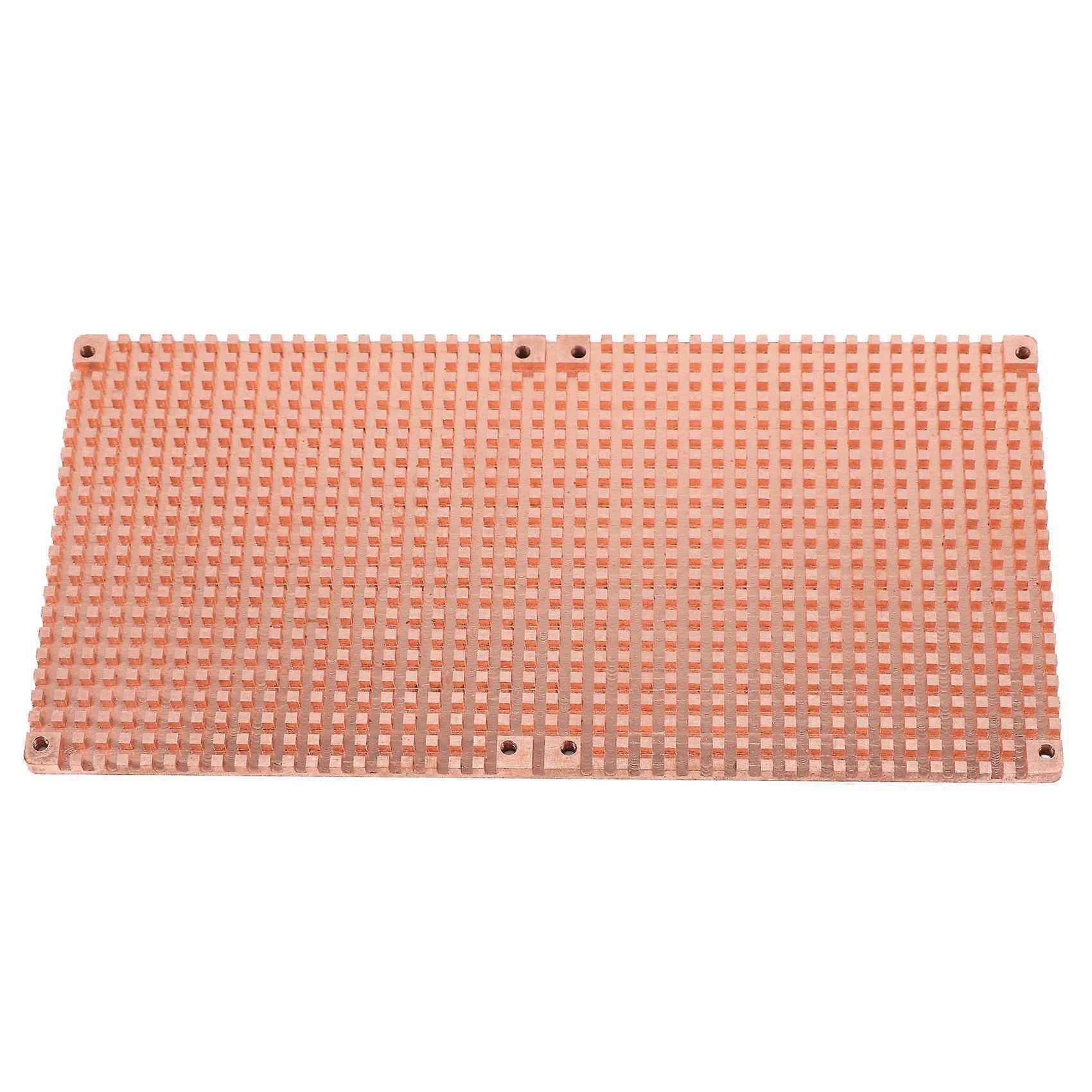 RTX 3060 3080 3090 Backplane Pure Copper Heat Sink Graphics Card Memory Auxiliary Radiator 90X180MM