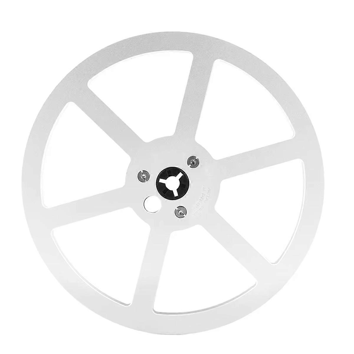 7 Inch Light Metal Aluminum Take Up Reels Opening Machine Parts Reel-to-Reel Recorders Accessory Silver