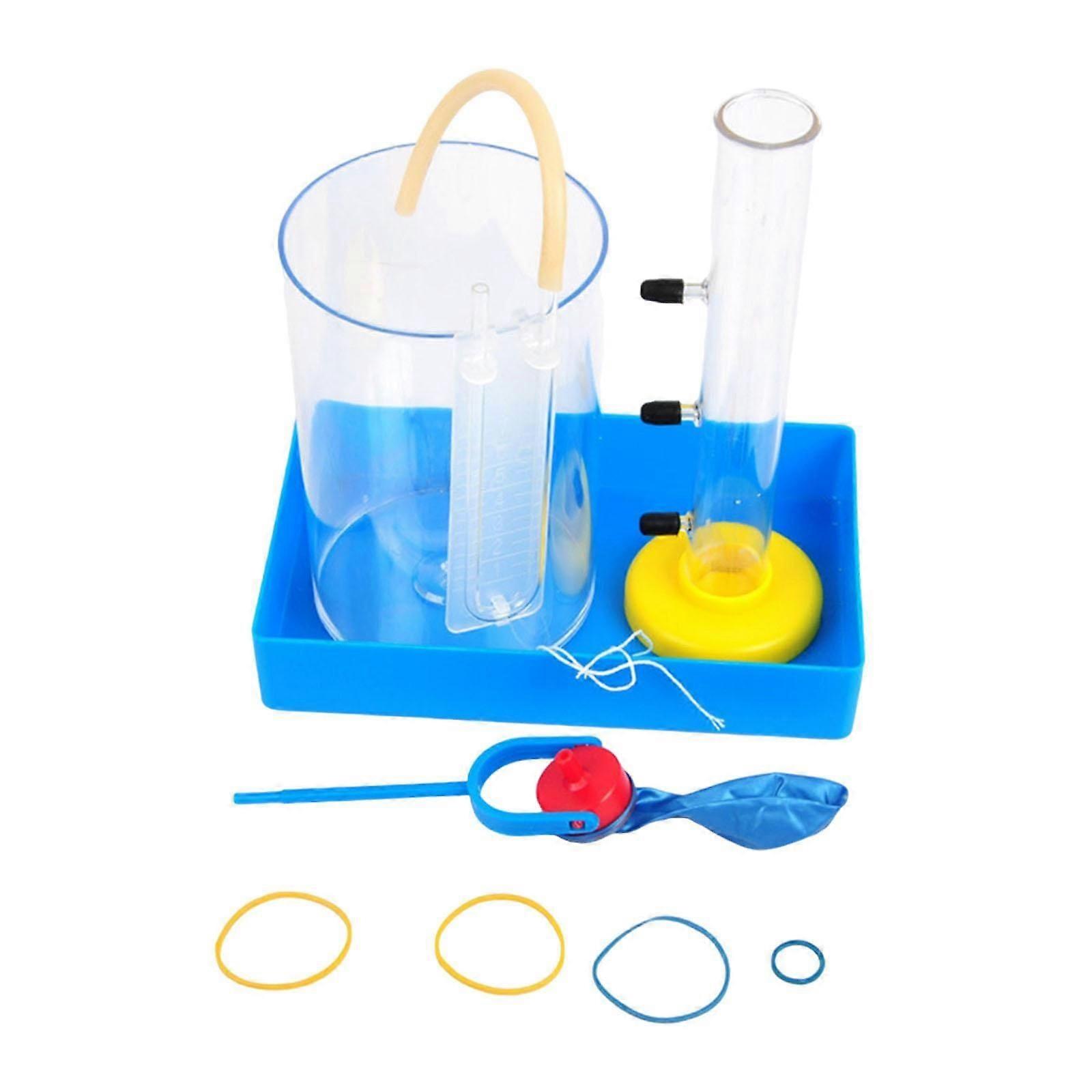 Liquid Pressure Depth Relationship Physics Experiment for Middle School Kids