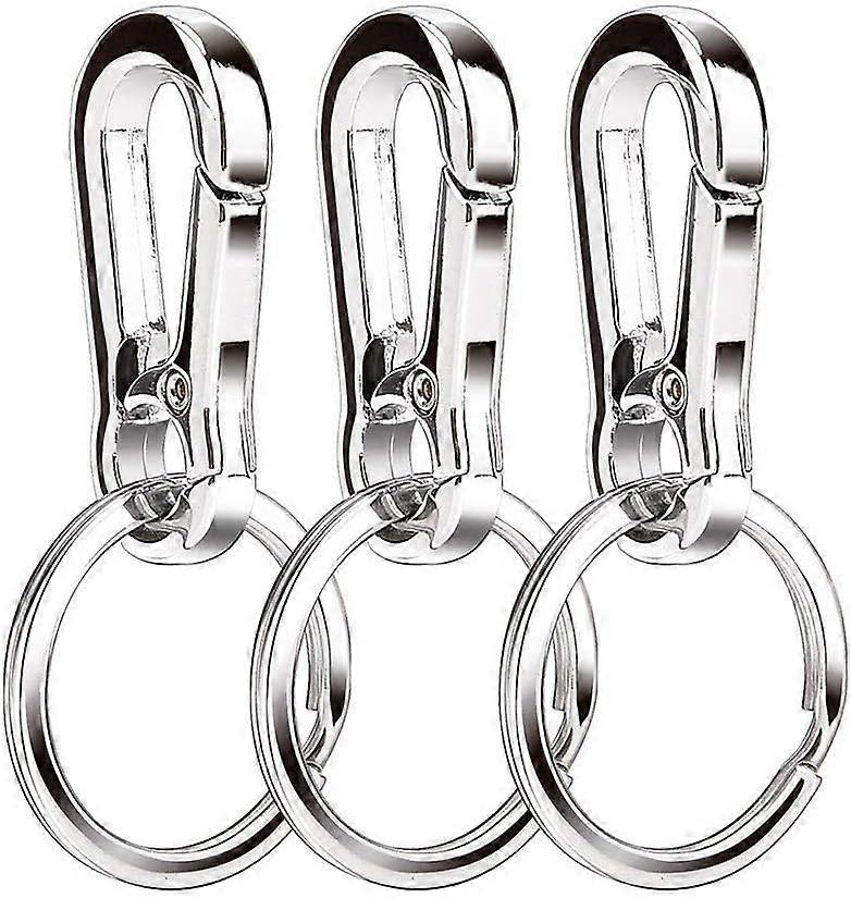 Keychains, Metal, Quick Release, Stainless Steel