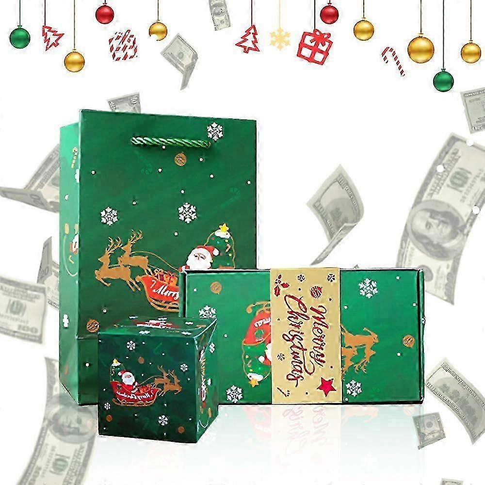 Surprise Box Gift Box Explosion,merry Christmas Folding Pop-up Explosion Gift Box