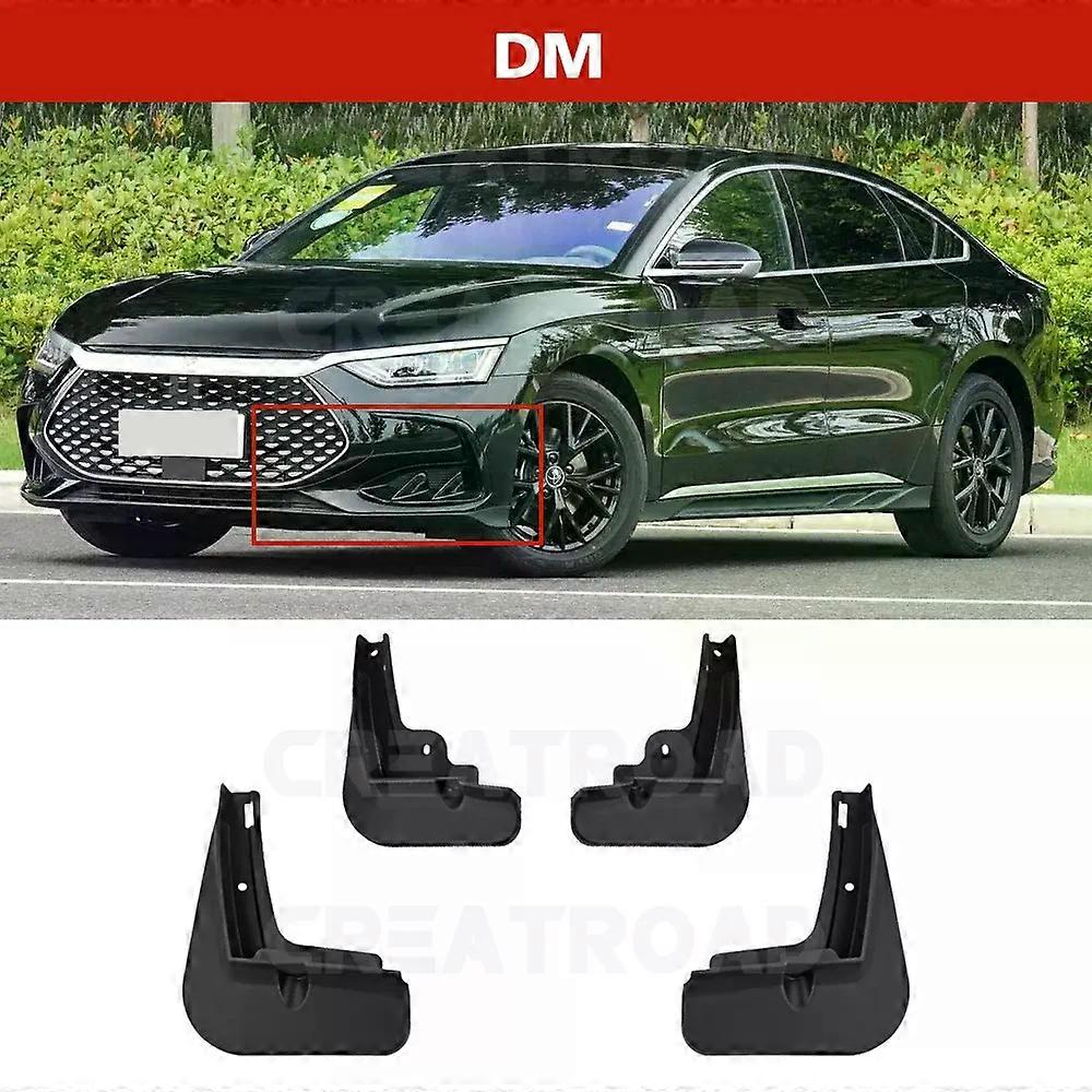 jedinečný pre BYD HAN EV DMi 2022 2023 2024 blatník blatník blatníkové klapky chránič blatníkov splash flap autopríslušenstvo