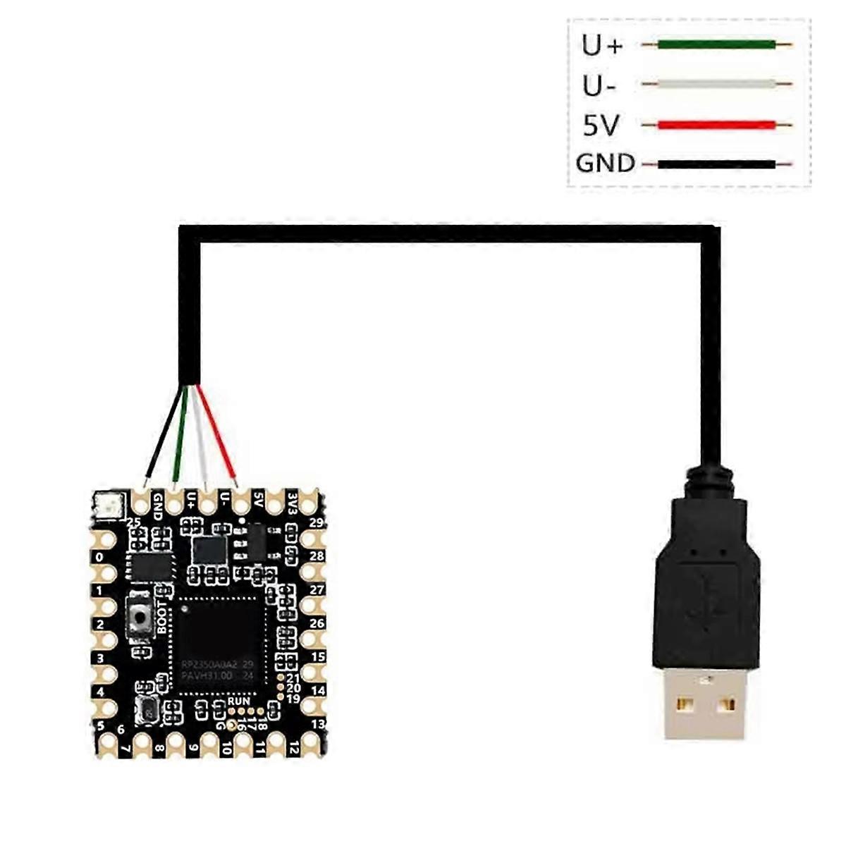 for 2 RP2350 Core A Development Board RP2350A RP2350-Core-A, RP2350-Core-A-Kit-Soldered